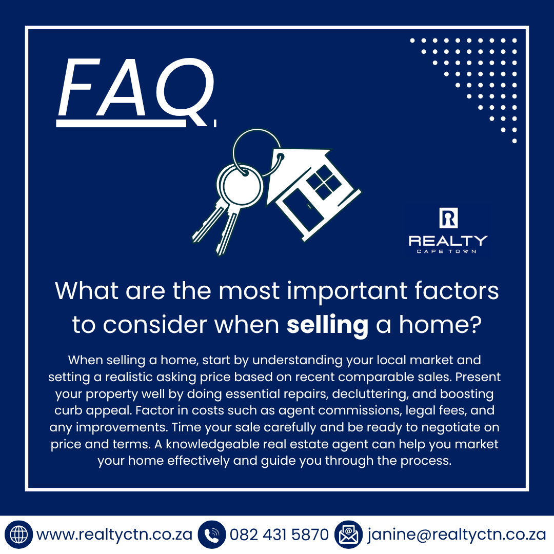 JVanNiekerkCPT's tweet image. 🏡 Selling your home soon?

The right price, good presentation, and expert guidance can make all the difference.

Need advice? I'm here to help.
📞 082 431 5870

#HomeSelling #PropertyAdvice #CapeTownProperty