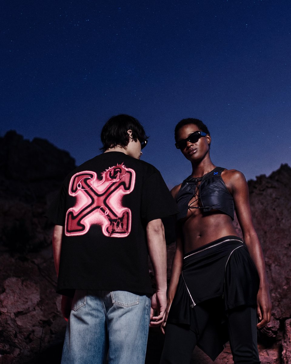 unvrsibiza's tweet photo. Off-White™ c/o [UNVRS]: a transmission from somewhere else.

@OffWht introduces a new capsule in collaboration with [UNVRS], exploring skate culture through construction, proportion, and graphic language. An exclusive in-store event at FLANNELS X in collaboration with W1 Curates will showcase the limited edition collection on April 16th.

Now available exclusively at https://t.co/9couzpbPiB and https://t.co/7rUqX0p1js
