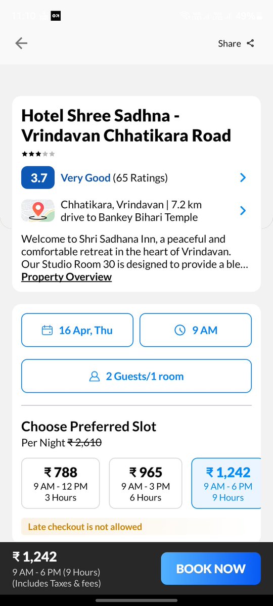 gt_saurabh's tweet image. Booked via @makemytripcare&amp;amp; saw ₹493 on listing…
Clicked → suddenly ₹788 😑

Same room, same time, same hotel — but price jumps after click?

This kind of bait pricing kills trust 
Be transparent with users!

#MakeMyTrip #TravelScam #HiddenCharges #ConsumerRights #TravelIndia