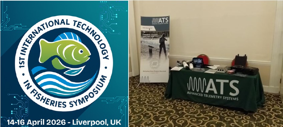 ATSTelemetry's tweet photo. TrackWild by ATS, our European Rep. is attending 1st International Technology in Fisheries Symposium this week in Liverpool, UK.
https://t.co/pZXXUrxWSM
https://t.co/8PVUW4VfkS https://t.co/VQLTbylM7X