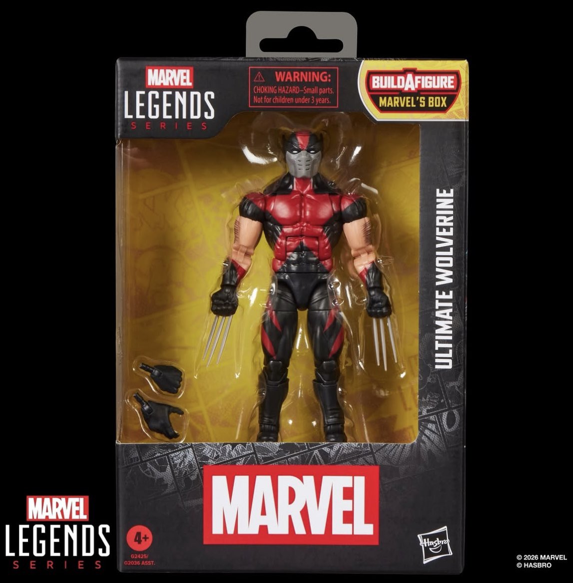 WolverSteve's tweet image. Hasbro’s ULTIMATE WOLVERINE ❤️🖤

#MarvelLegends #Wolverine #Marvel #actionfigure #UltimateWolverine