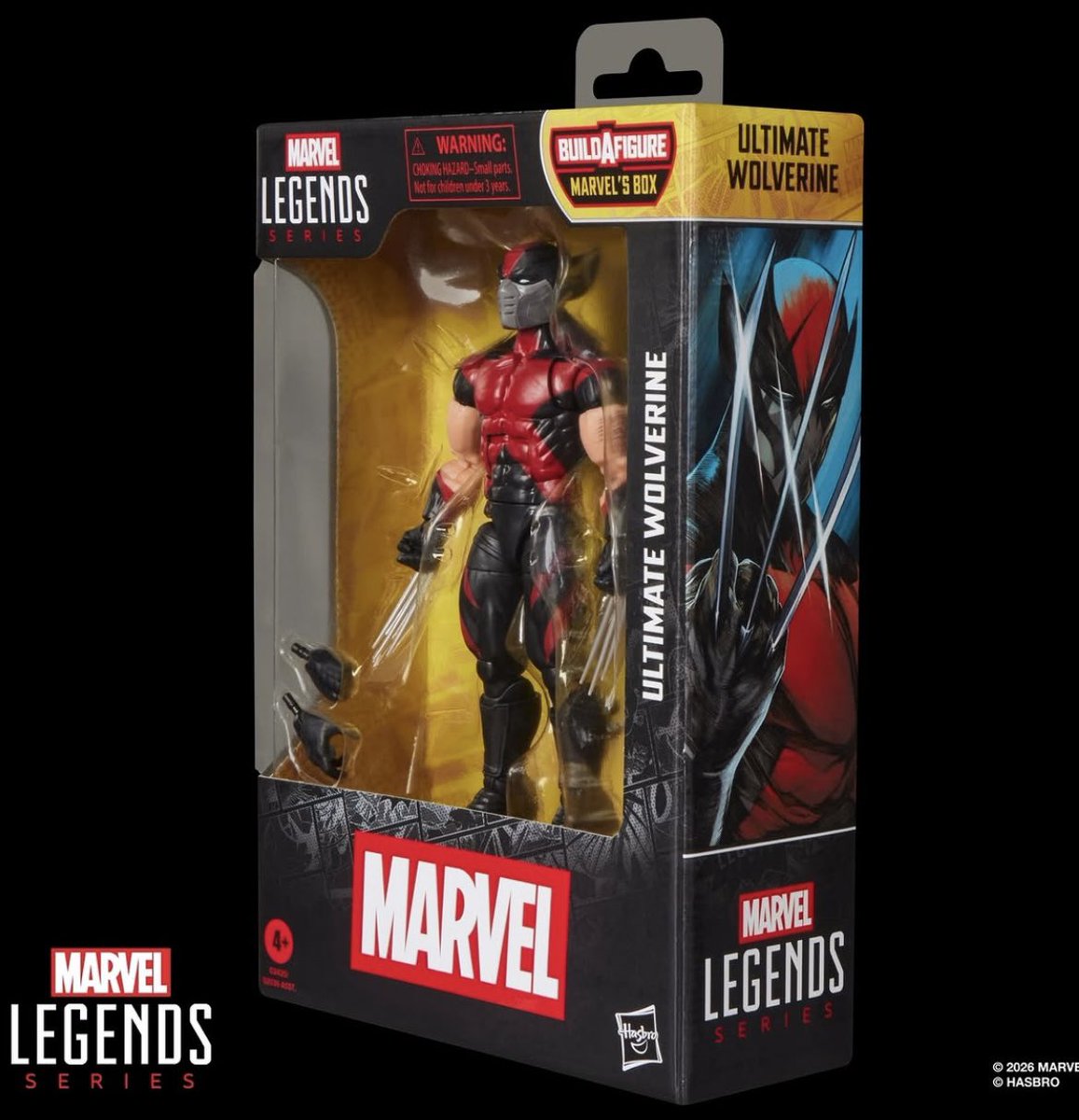 WolverSteve's tweet image. Hasbro’s ULTIMATE WOLVERINE ❤️🖤

#MarvelLegends #Wolverine #Marvel #actionfigure #UltimateWolverine