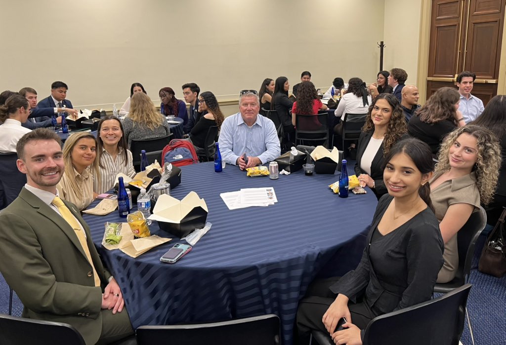 calstate's tweet image. As part of #CSUHillWeek, CSU students are engaging directly with leaders across Washington, D.C. through a student leadership luncheon focused on careers in public service and #HigherEd advocacy.

These experiences create opportunities to connect with CSU alumni on Capitol Hill.