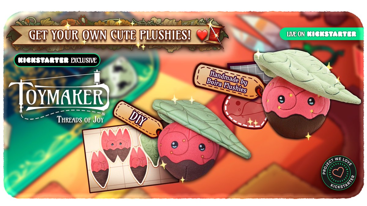 Toymaker: Threads of Joy 🧵 LIVE on Kickstarter! tweet media