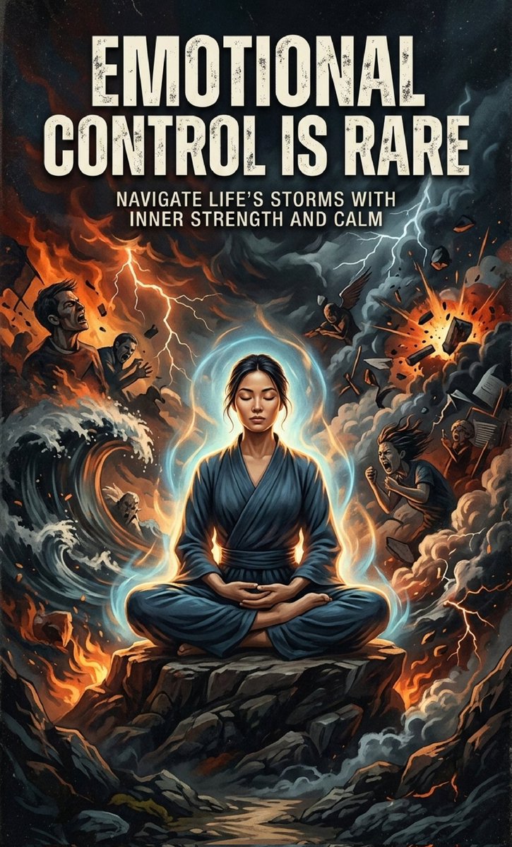 UrbanMind78's tweet image. Master your emotions or your emotions will master you. 💯
#SelfMastery #MindPower #Growth