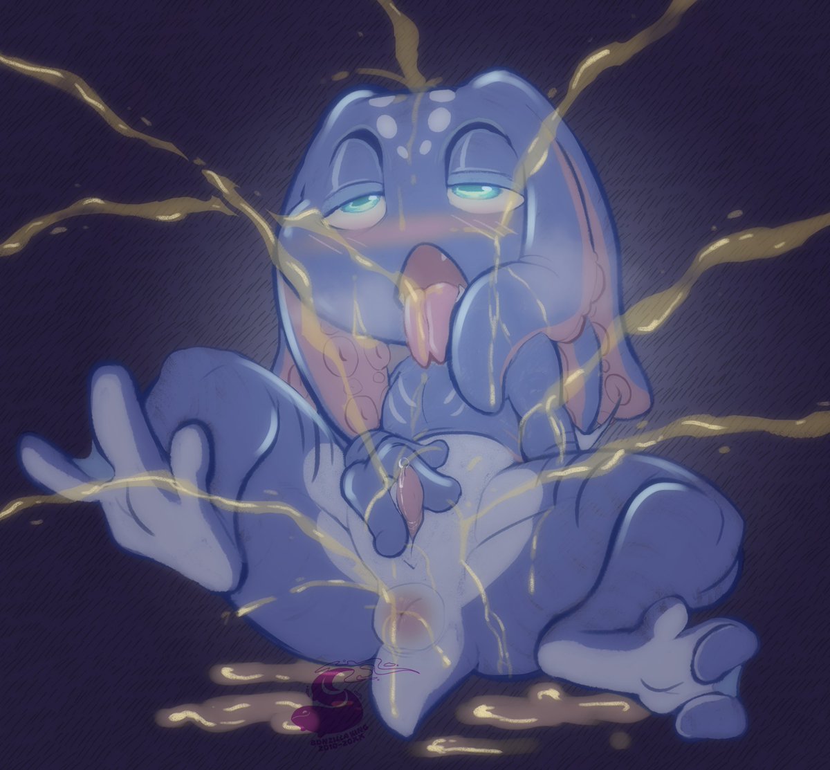 WHAT AND LET HIM DEHYRATE?? Thanks to my degenerate followings for picking this to be the drawing of the month