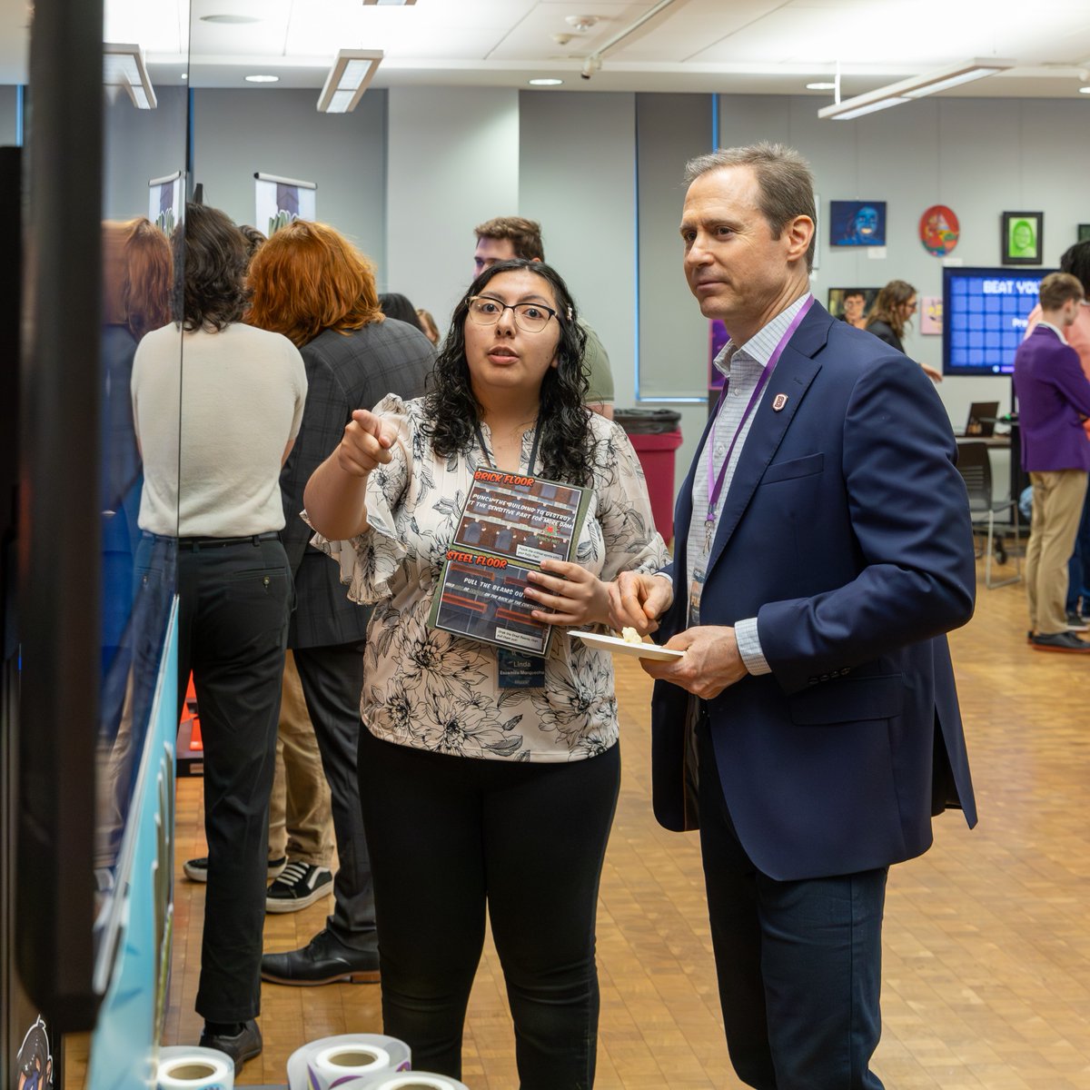 bradleyu's tweet photo. The next generation of originality, imagination, and skill starts with our Interactive Media students 🙌 and FUSE 2026 had it all on display!
#BradleyUniversity #InteractiveMedia #Gaming #Animation https://t.co/knQropzyVZ