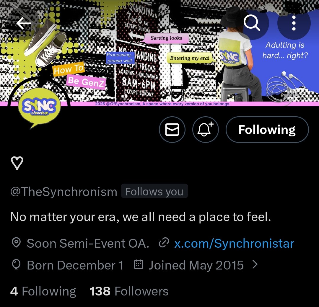 ۫Sync! ☆ tweet media