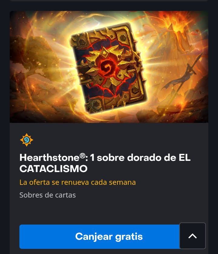 Andres66564098's tweet image. Error al canjear, toca esperar a que arreglen el problema! Que raro que Blizzard este regalando muy seguido 🤔🤔🤔
#blizzard #hearthstone #regalo