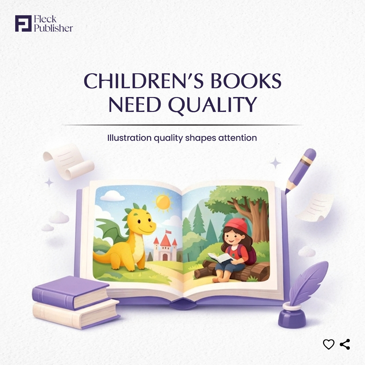 FleckPublisher's tweet photo. Visuals can make or break a children’s book.

At Fleck Publisher, we help create kids’ books that feel engaging, consistent, and professionally designed.

Need help bringing yours to life?

#FleckPublisher #ChildrensBooks #BookIllustration #SelfPublishing https://t.co/SmjfEnc770