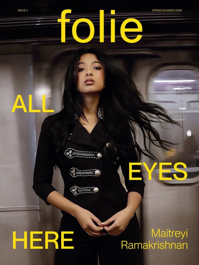 MaitreyiNews's tweet image. Maitreyi Ramakrishnan is the new cover star for the upcoming SS26 print issue♡