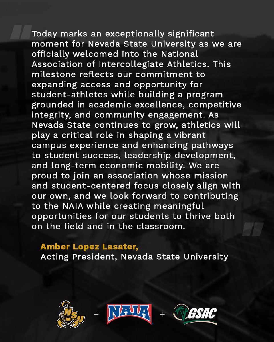 Nevada State University tweet media