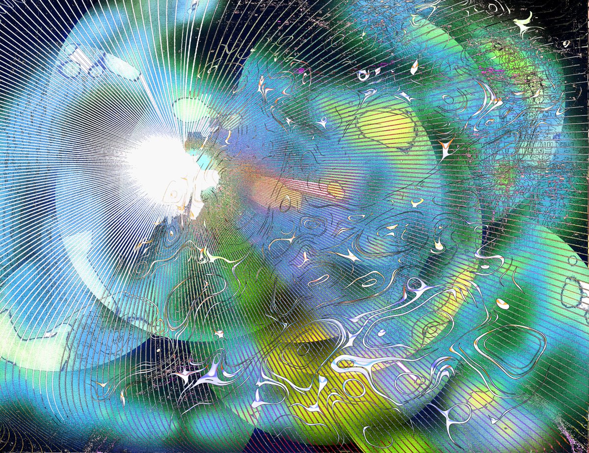 vidalherrerav's tweet image. my art about space