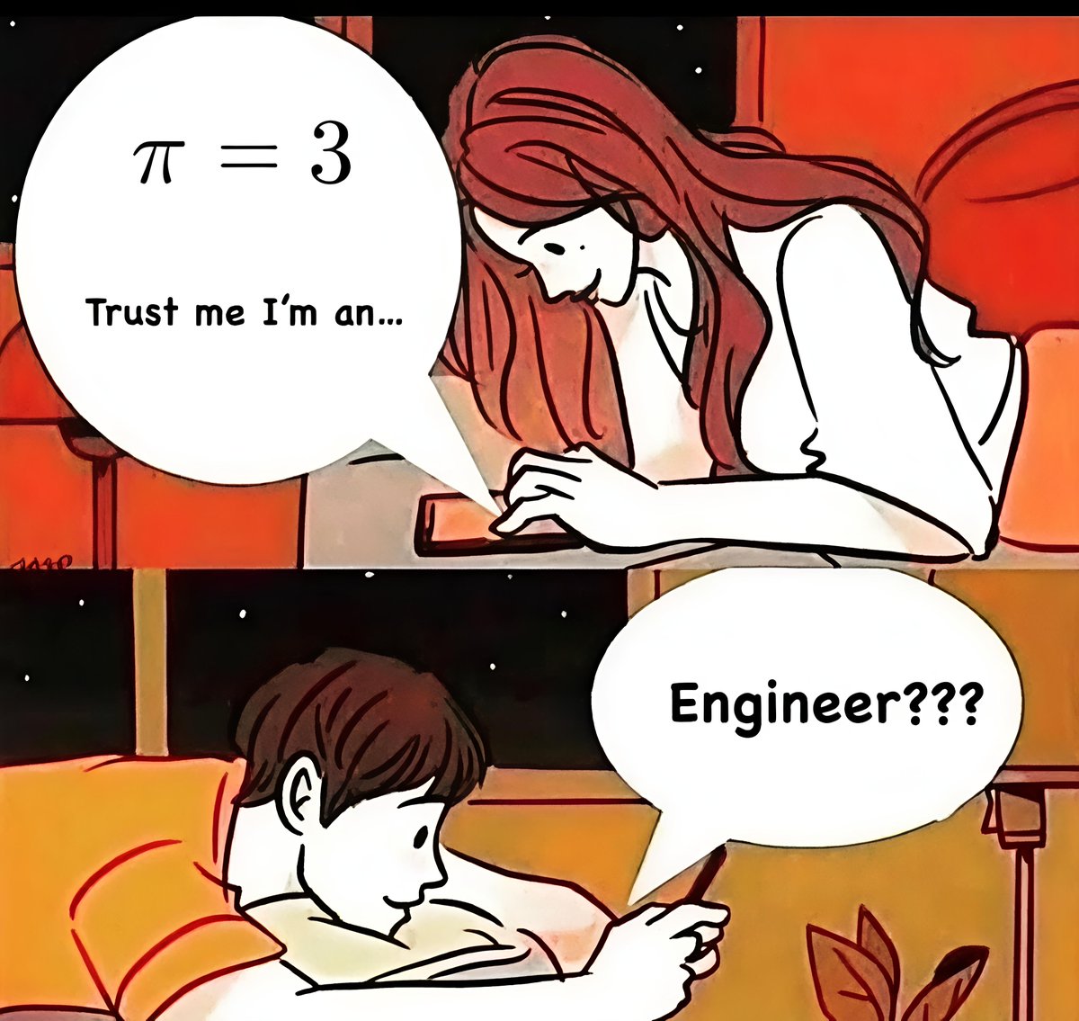 I was told there would be no maths