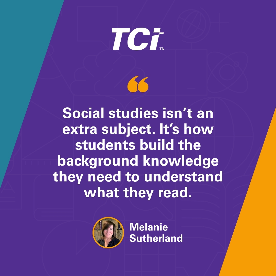 TeachTCI's tweet image. Here's a sneak peek for our upcoming @edwebnet webinar! 💡

Learn practical routines to fit social studies into the literacy block while supporting reading and writing.

📆 Apr 29, 6 PM ET
(CE Credits Available)

🔗 RVSP: bit.ly/4bW53LN

#EdChat #SocialStudies