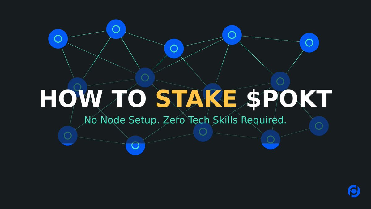 POKTnetwork's tweet image. 1/7 You're holding $POKT but it's just sitting there.

Here's how to make it work for you in under 5 minutes 🧵

No technical knowledge needed. No node setup. Just passive rewards.

Let's get you staking: