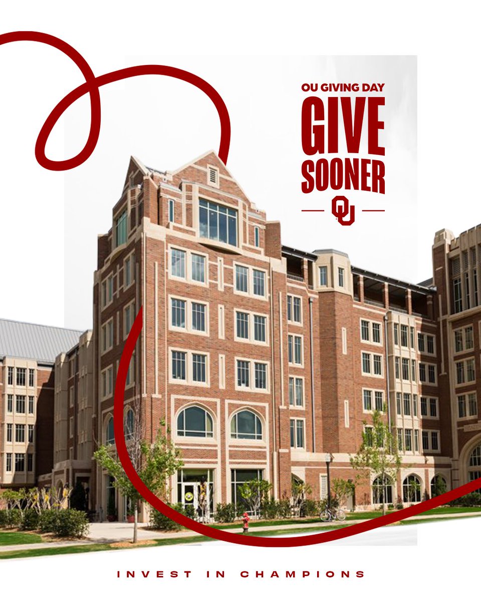 HeadingtonHall's tweet photo. 🏆INVEST IN CHAMPIONS🏆
https://t.co/BczWLLEsGG
#BoomerSooner #HomeSweetHeadington #OUDNA #OUFamily #ChampU #UniversityofOklahoma #OUAthletics #GivingDay2026 https://t.co/ulMJVcoxn7
