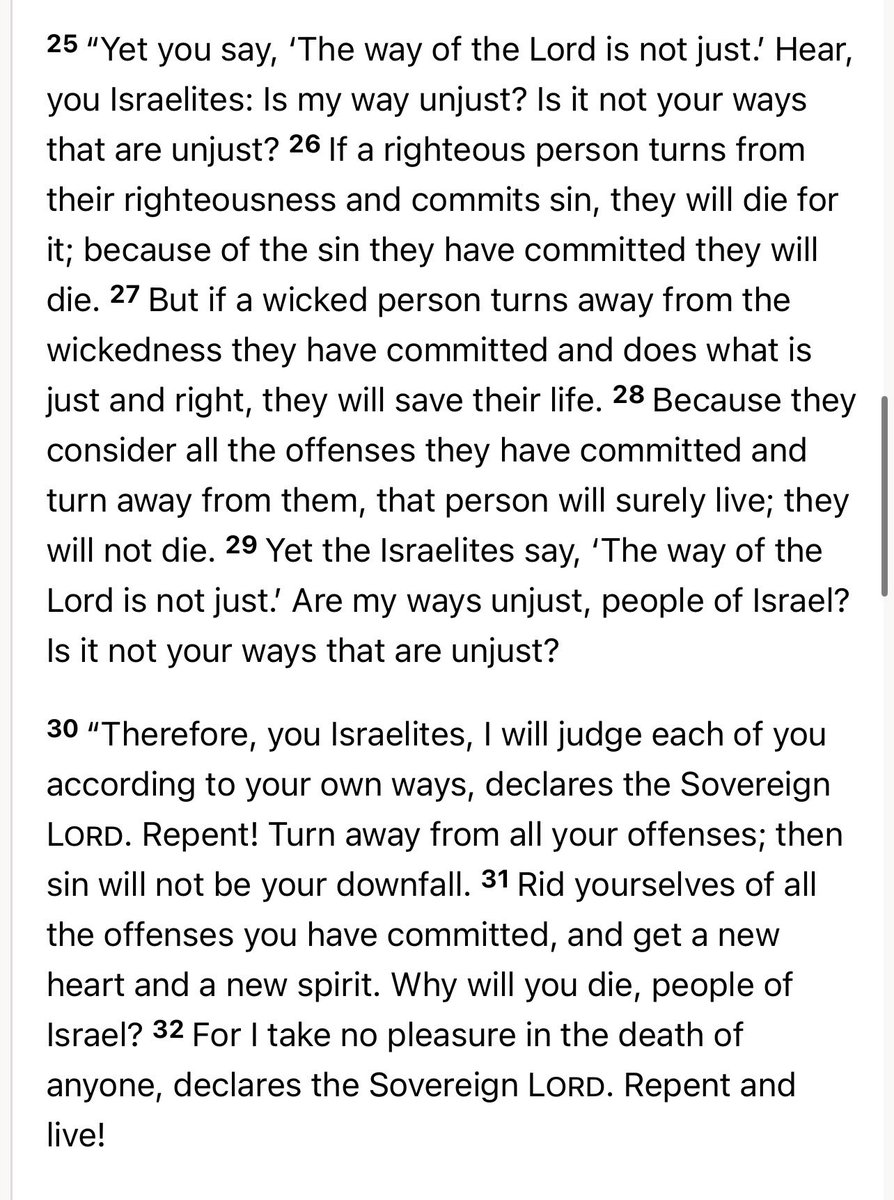 Znotaverage's tweet photo. @voltrace Ezekiel 18:19-32 https://t.co/xnsMRLjgca
