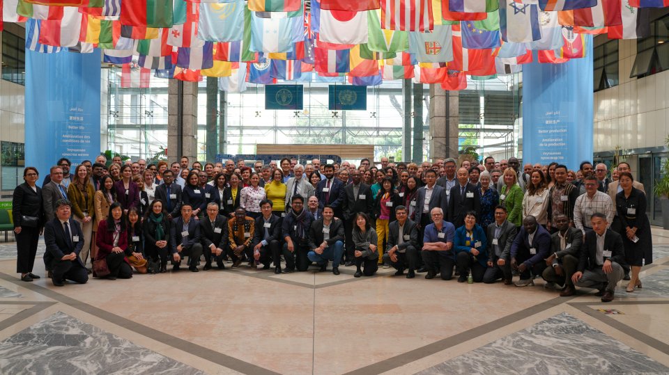 FAOclimate's tweet image. Welcoming global experts to FAO HQ in Rome this week!

@FAO is proud to support the @IPCC_CH Seventh Assessment Report cycle and the development of robust methodologies for CO2 removal, while highlighting how agrifood systems are at the heart of solutions to the #ClimateCrisis.