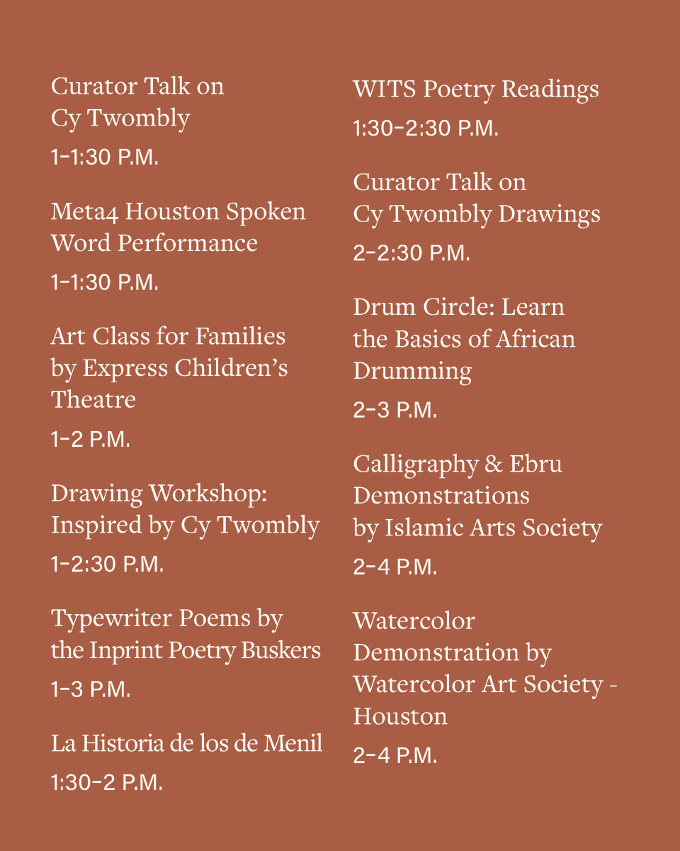 The Menil Collection tweet media