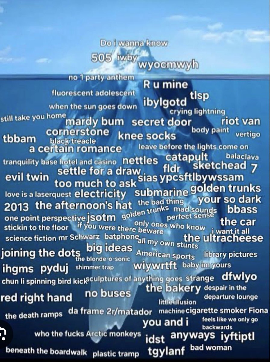 laameimpala's tweet photo. Tried exploring AM beyond just the tip (of the iceberg) and its SOOOOO GOOOOD😭 https://t.co/axB5n3WKXO