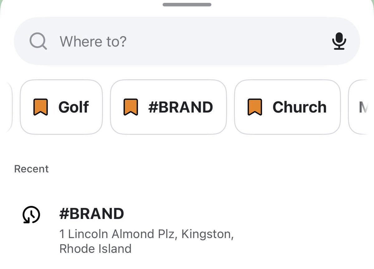 BonVueBandit's tweet image. New addition to the Waze tab. #BRAND