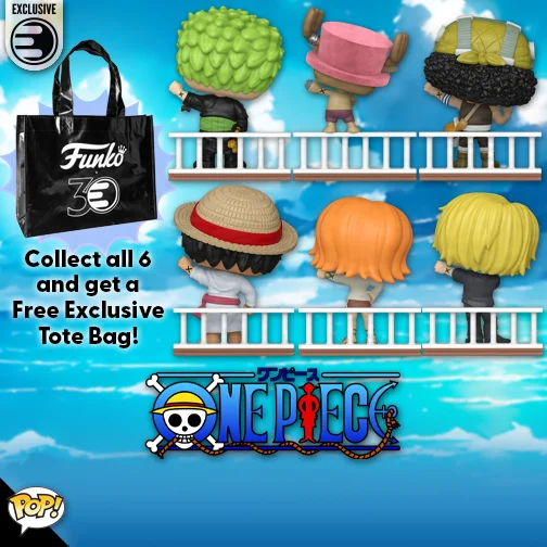 funkofinderz's tweet photo. Collect all six Entertainment Earth Exclusive Funko Pop! One Piece Build A Scene figures, and you’ll receive a complimentary tote bag!

👉 https://t.co/0d8yhXNbzq

* No Charge Until it Ships

#Ad #OnePiece #Funko #FunkoPop https://t.co/2DiFThNNDh