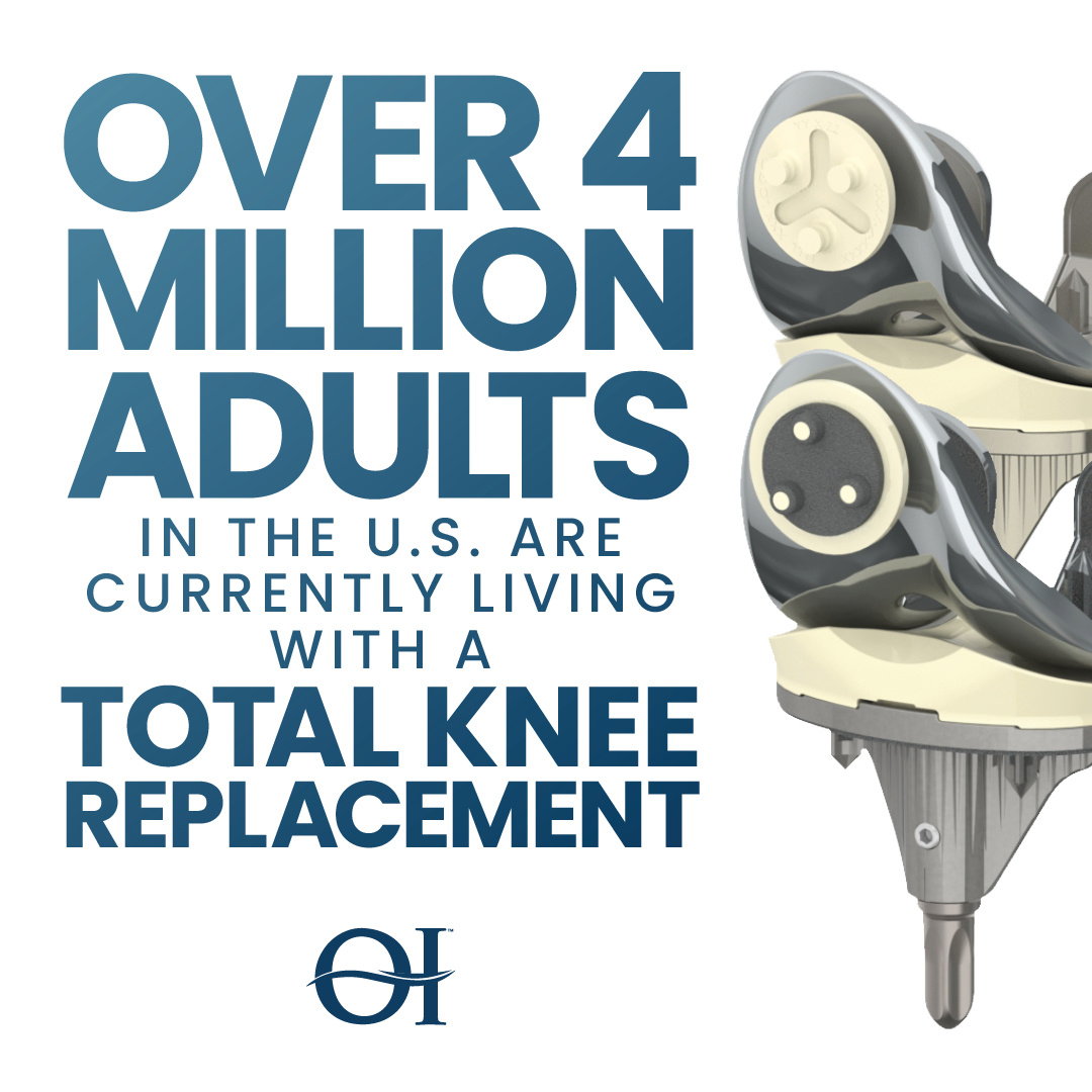 optimotionknee's tweet photo. As the number of adults in the U.S. with knee replacements grows, "standard" isn't enough. Patients need:
✅ Surgical precision
✅ High-performance implants
✅ Faster recovery

We’re here to ensure they aren’t just walking, but thriving. 🏃‍♀️

#KneeSurgery #OptimotionImplants https://t.co/lJsJHflK3u
