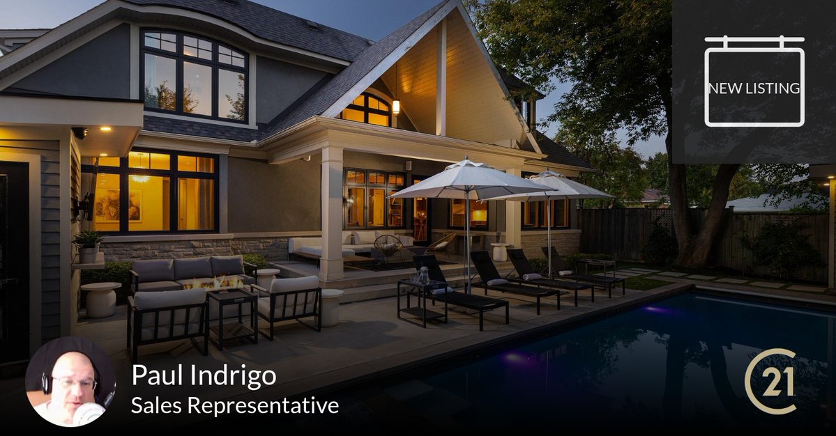 RealtyPodcast's tweet image. 🗣️ NEW LISTING ALERT IN Oakville!

PS To be part of the 2026 VIP Buyer Club just comment VIP for your invite link. #homeforsale #torontorealestate #realestate #architecture #house #homesweethome

Courtesy of Paul Indrigo, Sales... homeforsale.at/2442_MEADOWOOD…