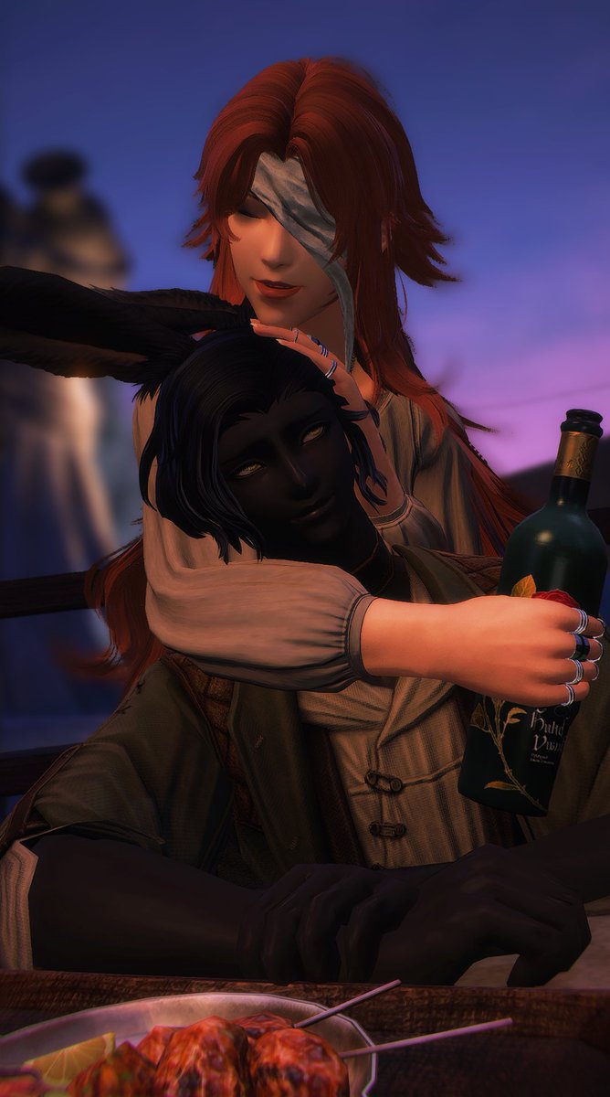 Watio__'s tweet photo. ˚ʚ♡ɞ˚ Ils sont tellement mignons ensemble ! ˚ʚ♡ɞ˚ 
#ffxiv • #gpose • #midlander • #Erenville https://t.co/qOwGJ6JnEn
