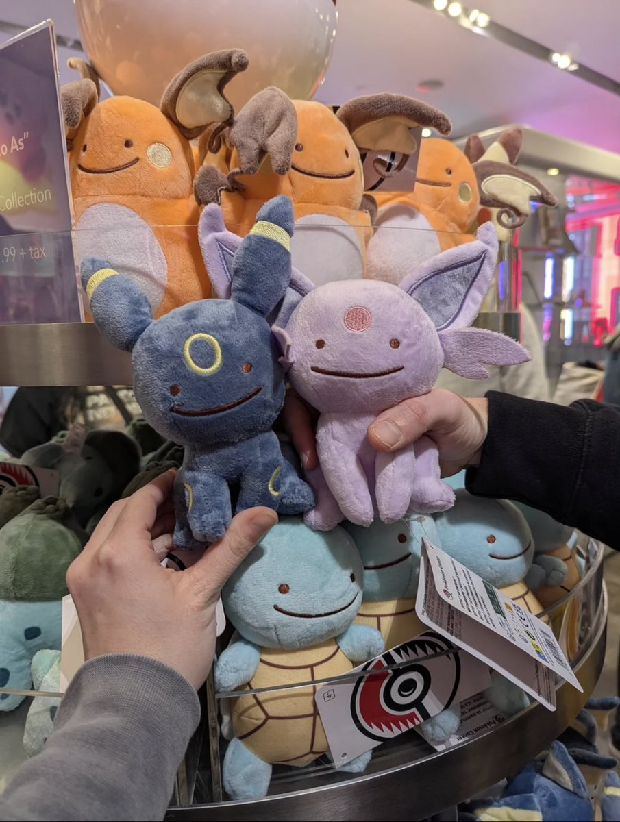 Elite_4_J's tweet photo. will always love ditto versions of pokemon https://t.co/SyJEvikcEQ