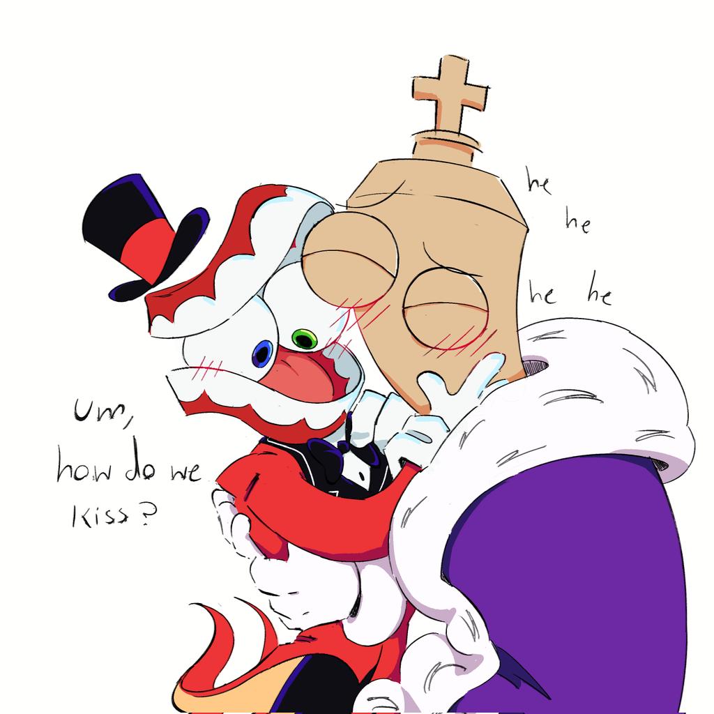 an0CuFaN's tweet image. #royalteeth #tadc
They have no mouth and they must kiss.