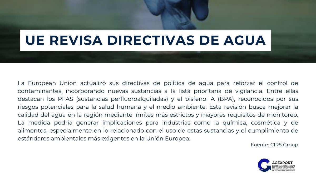 AGEXPORT Inteligencia de Mercados tweet media