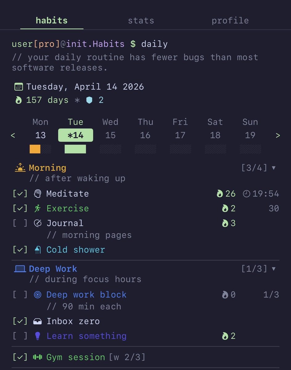 init.Habits tweet media