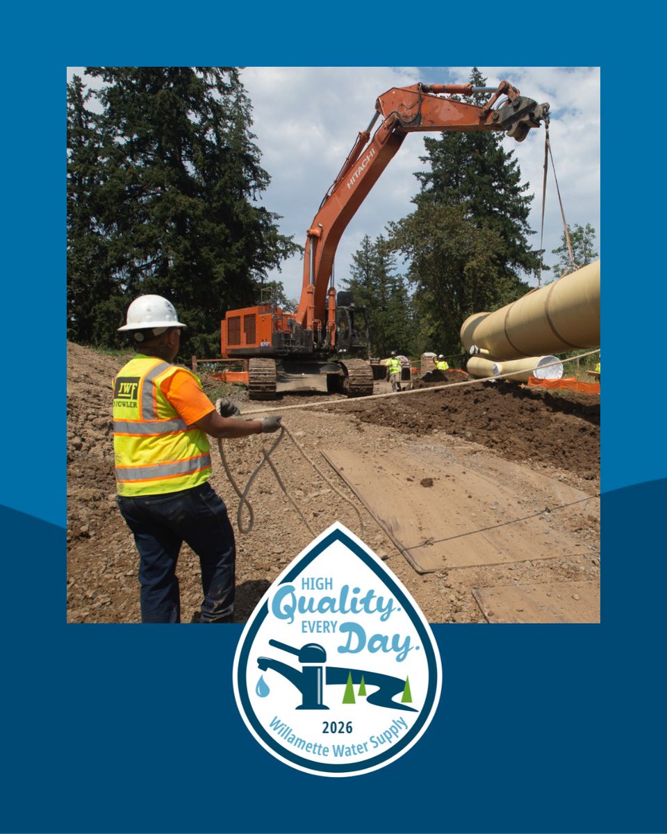 As weather become more intense, the demand on our water supply increases. The Willamette Water Supply System will help ensure water remains available during periods of stress like intense heat or drought. Visit TVWD.org/WWSS.  #OurReliableWater #HighQualityEveryDay