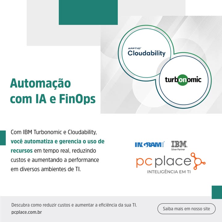 PCPlace3's tweet photo. Elimine desperdícios, otimize sua infraestrutura em Cloud ou On-premises e economize em tempo real.

Entre em contato e saiba mais!

https://t.co/KvoxV8jIBi  

#pcplace #automation #cloud #finops #otimizacao #reducaodecustos #turbonomic #ibmbrasil #ibm #apptio #cloudability https://t.co/YOoGGYy2EX