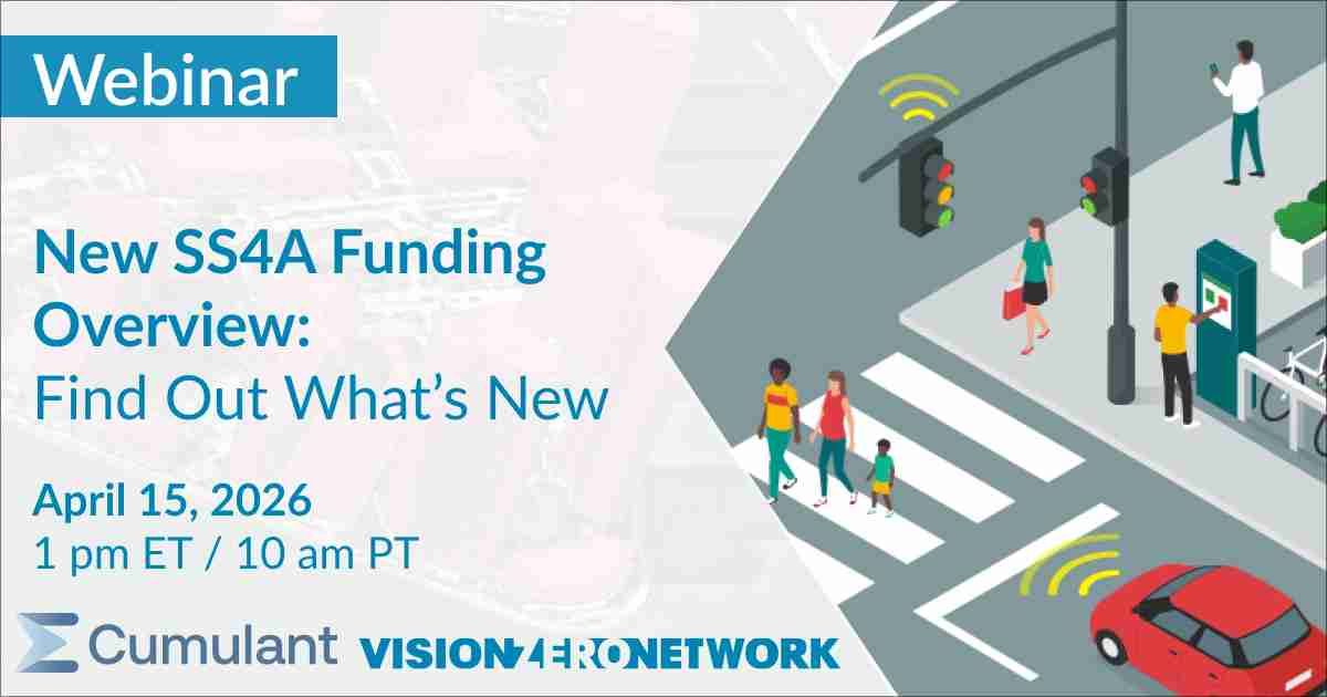 americawalks's tweet image. 📢 WEBINAR TOMORROW (April 15): Join Vision Zero Network to learn about new elements of the Safe Streets and Roads for All #SS4A grant program, which can be used to support planning + implementation of #VisionZero projects!

Register: buff.ly/c95WI5A