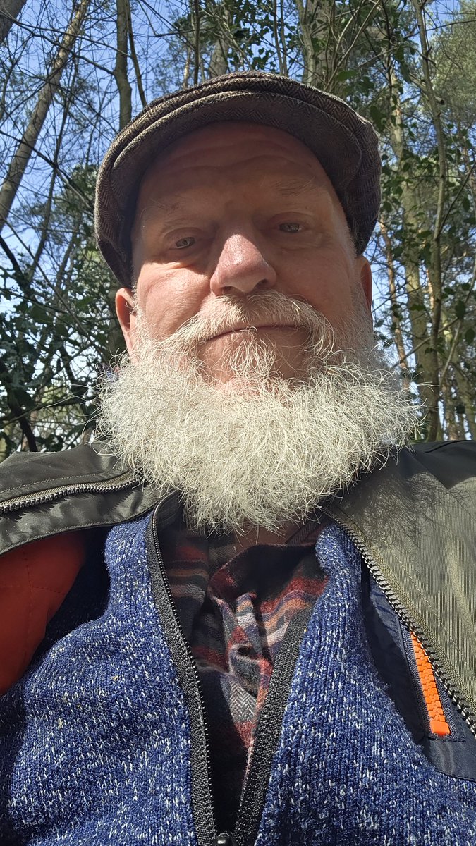 It was a lovely morning today. Perfect for some bear-hunting in the woods...