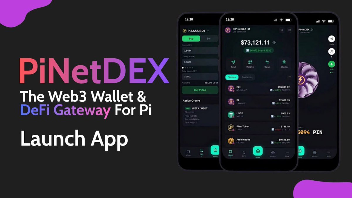 PiNetworkAlerts's tweet image. 🚀 PiNet DEX Launch – April 1, 2026 🚀 Launch App: t.me/PiNetDEX_Bot
🌎Website: pinetdex.us

Today marks a major milestone as PiNet DEX officially goes live! 🎉
A next-generation decentralized exchange built for speed, simplicity, and the future of Web3.

PiNet