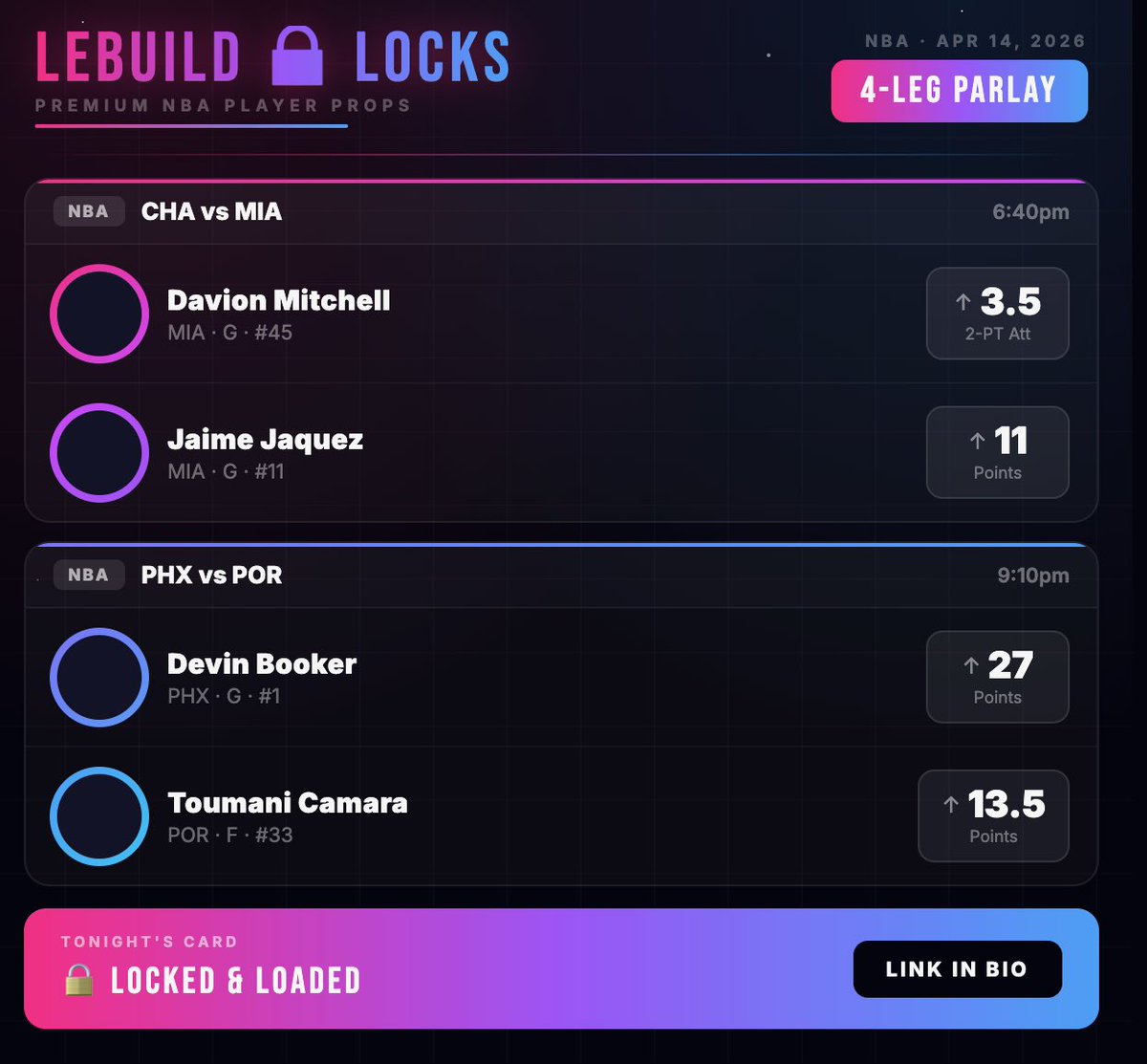LeBuild Locks tweet media