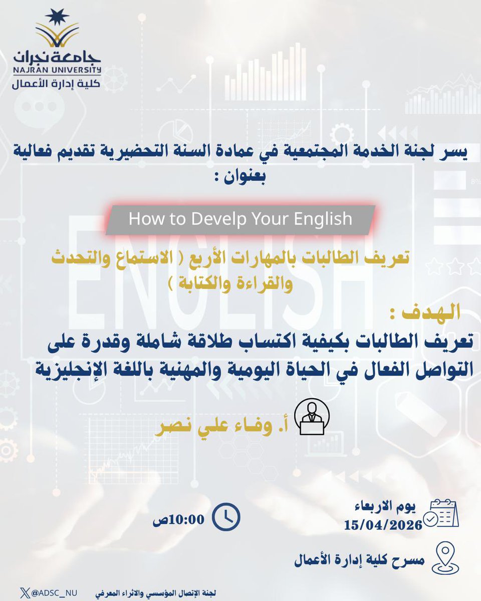 كلية إدارة الأعمال tweet media