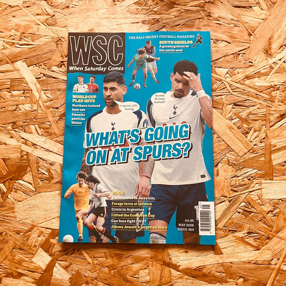 StanchionBooks's tweet photo. 𝐍𝐄𝐖 | @WSC_magazine #464

The latest issue of the half-decent football mag feat. @sebdwhite @d_gray_writer @shirleymush @glenglenglen @simongillphoto @camsell59 @germanocean @markgleesonfoot @marcusjhaydon + more!

🛒 https://t.co/kO6pmOUTEJ https://t.co/6TbWyFwOp9