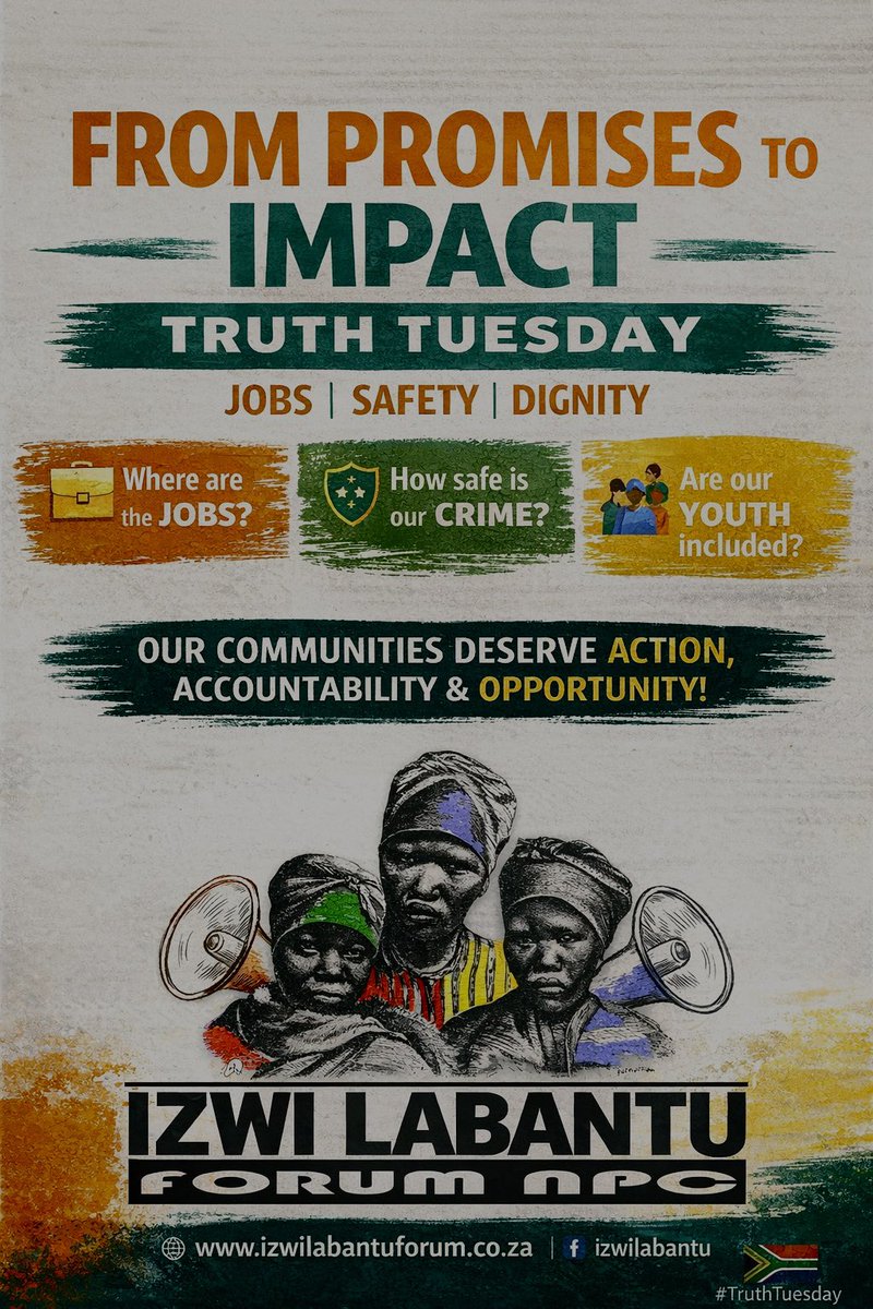 IzwiF's tweet image. It’s a NEW week &amp;amp; we’re back with #TruthTuesday ➡️ Addressing all the issues affecting our communities.