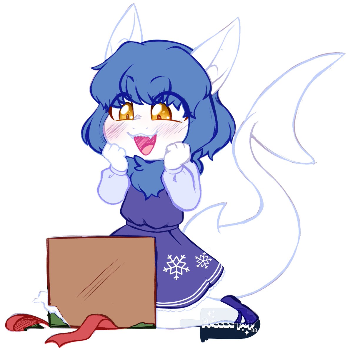 Freezepop88's tweet image. #furry #anthro #shark #commission #art #digitalart