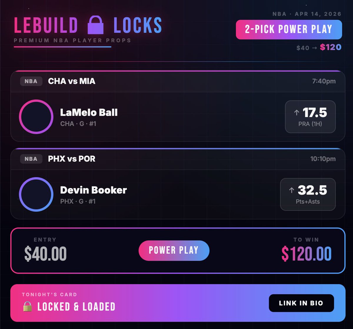 LeBuild Locks tweet media