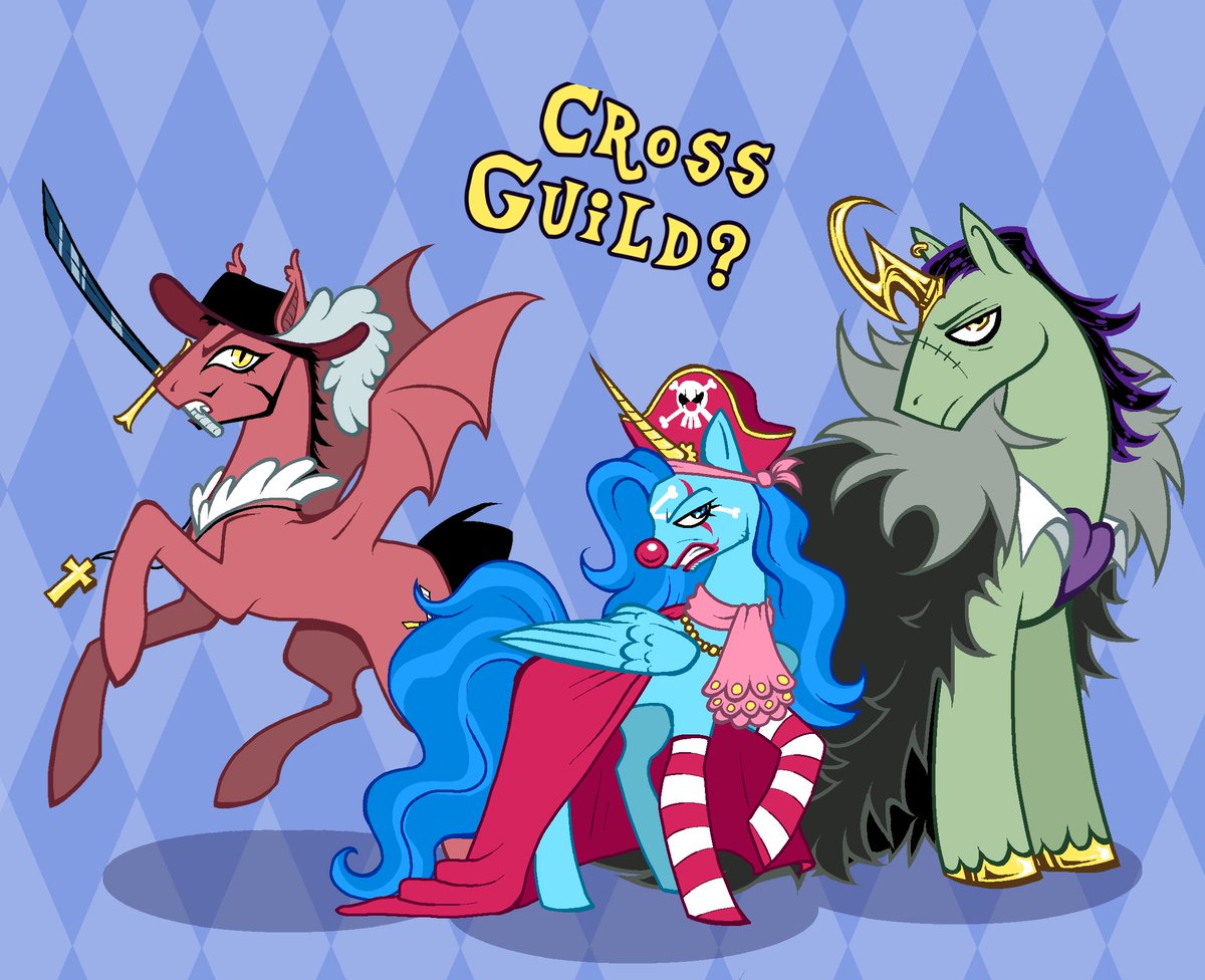 PETVULTURESHOF's tweet image. #crossguild #mlp

I DONT KNOW WHY I DID THIS