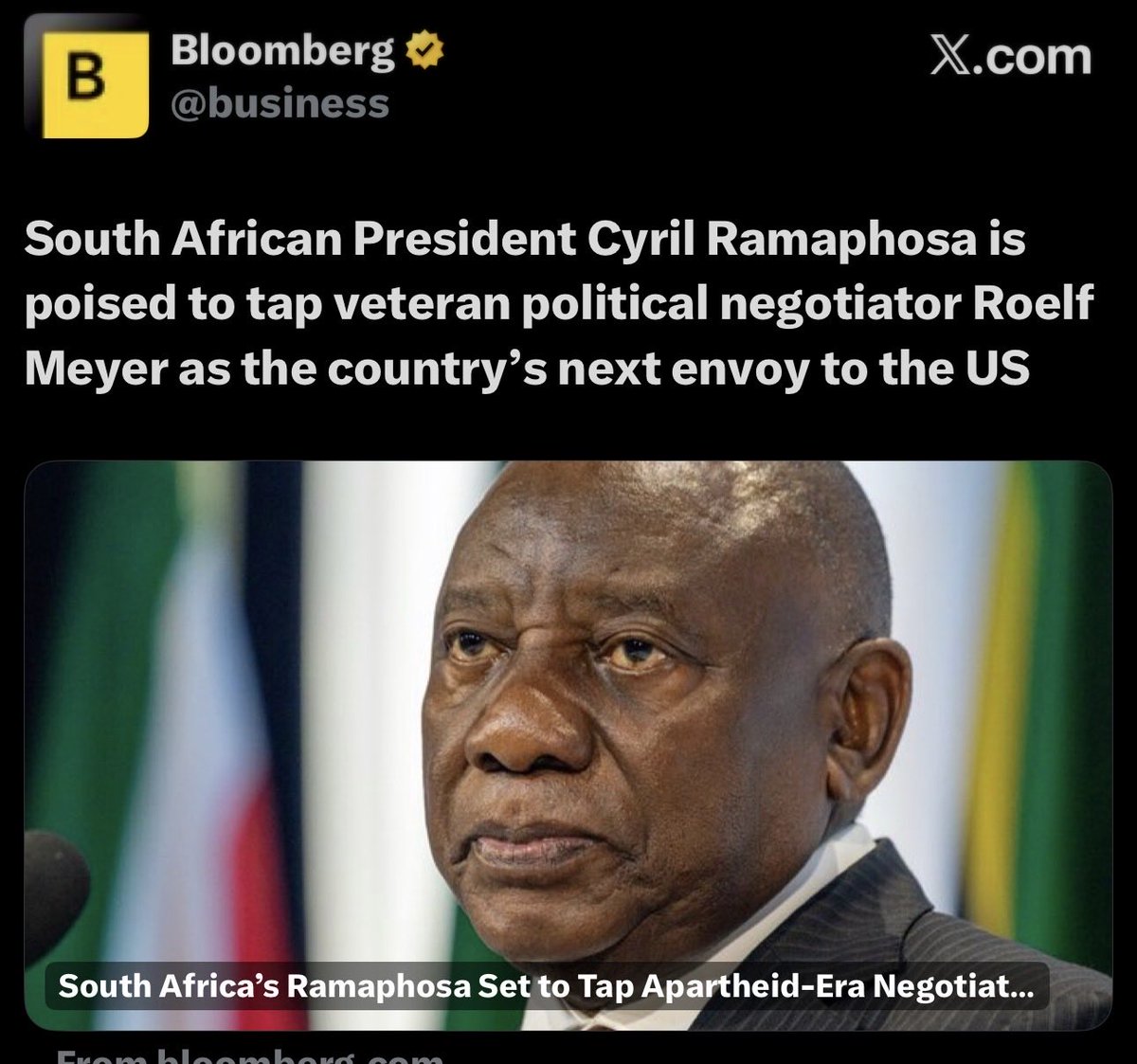 The ANC love their oppressors too much ‼️ This is outrageous