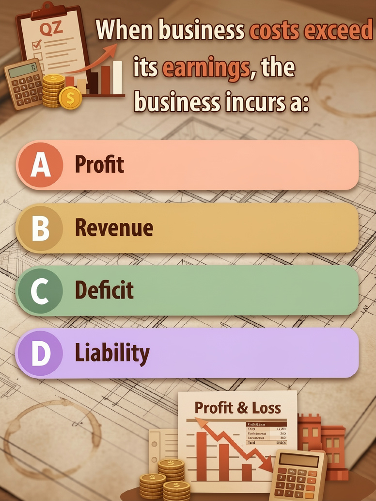 MurariSarkar9's tweet image. 𝗗𝗮𝗶𝗹𝘆 𝗕𝗼𝗼𝗸𝗸𝗲𝗲𝗽𝗶𝗻𝗴 𝗤𝘂𝗶𝘇 𝟭𝟰
#businessquiz #costcontrol #financialliteracy