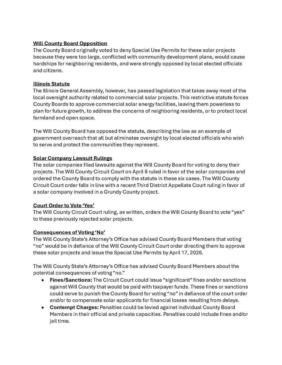 Will County Board tweet media