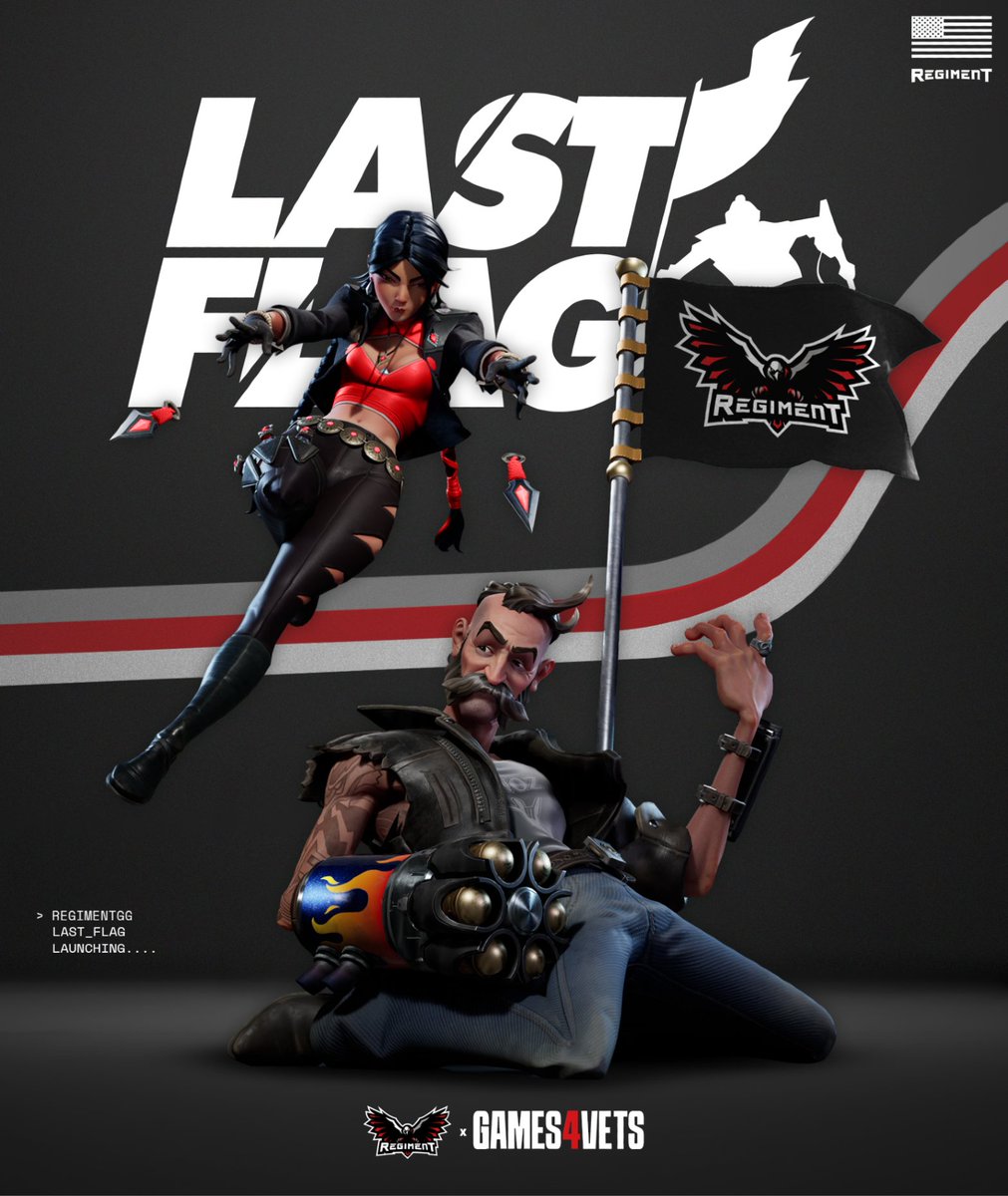 RegimentGG's tweet image. Who wants FREE Video Games? 👀

Join us in welcoming our newest @Games4Vets partner, @PlayLastFlag! 

#Games4Vets | #WeHaveYourSix